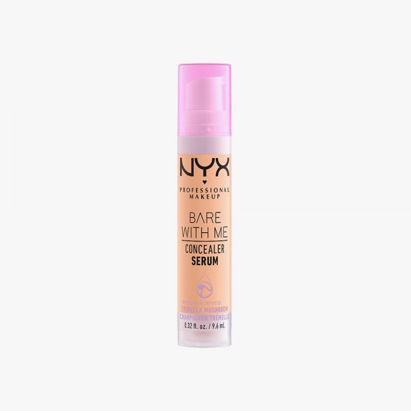 NYX PMU Makeup Face Concealer BARE WITH ME CONCEALER SERUM BWMCCS04 BEIGE 0800897129798 Front