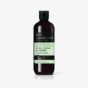 Goodness Oud, Cedar & Amber Body Wash 500ml