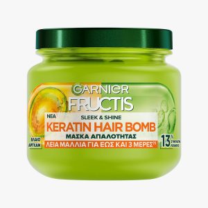 FRUCTIS Sleek & Shine Keratin Hair Bomb Mask 320ml