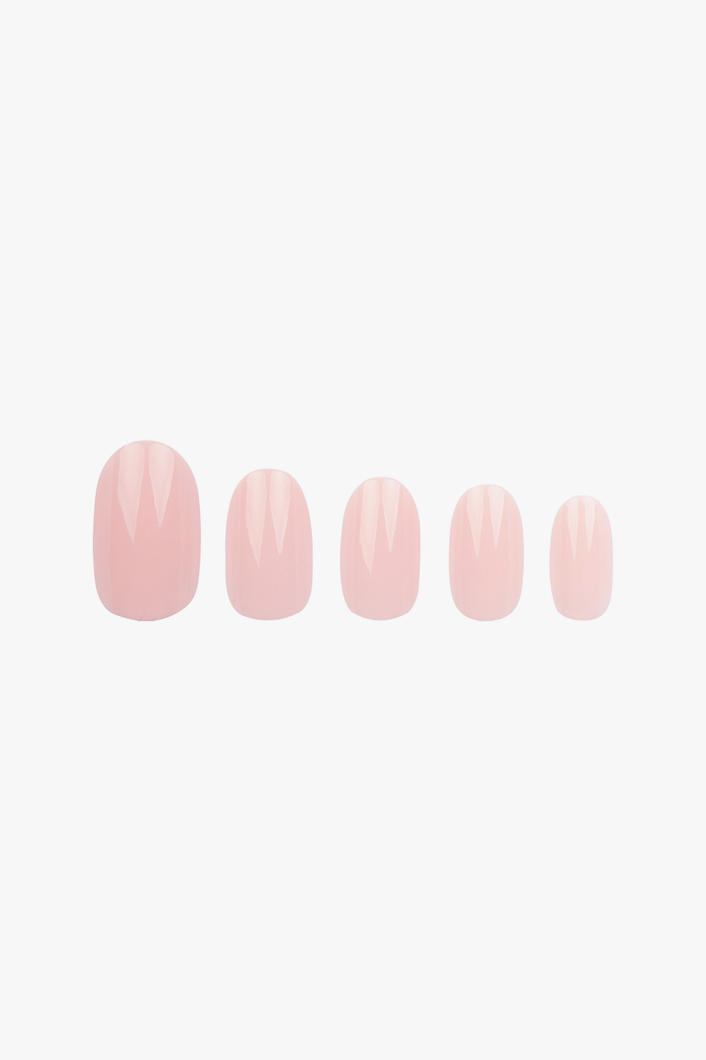 Baby Pink Oval Nails (24 Pcs) - Image 2