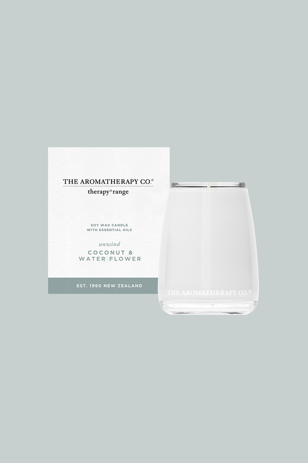 The Coconut & Water Flower Mini Candle 80G