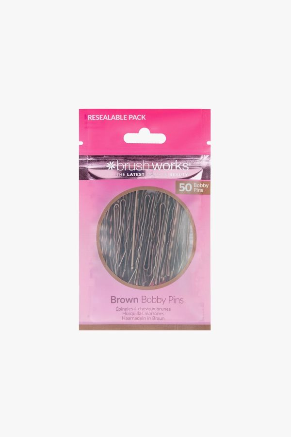 Brown Bobby Pins