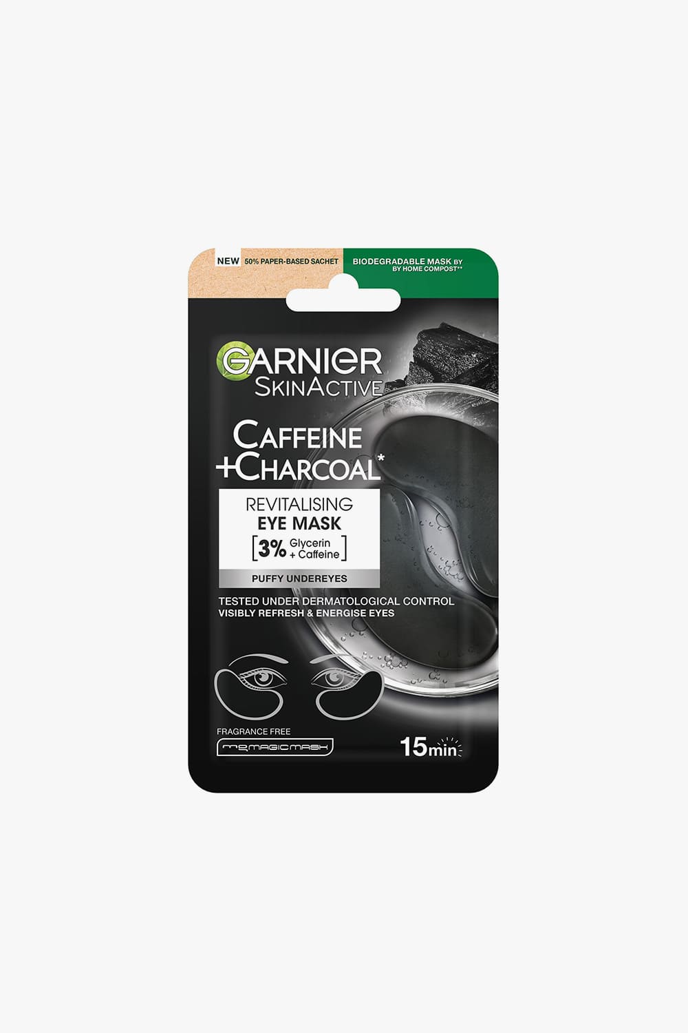 Caffeine & Charcoal Eye Mask 5G