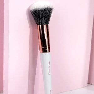 White & Gold Blush Brush