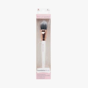 White & Gold Foundation Brush