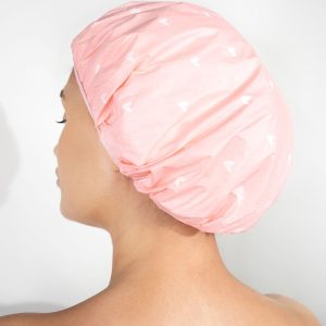 Reversible Shower Cap – Heart Pattern