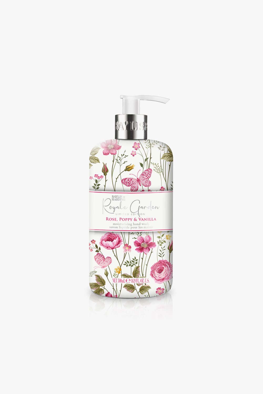 Garden Rose,Poppy&Vanilla Hand Wash 500ml