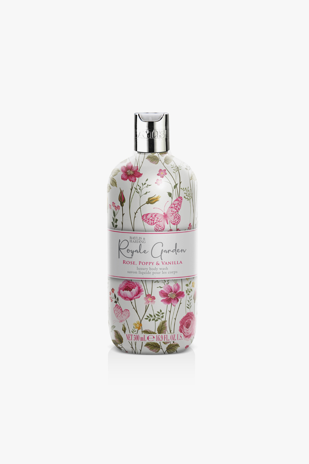 Garden Rose,Poppy&Vanilla Body Wash 500ml