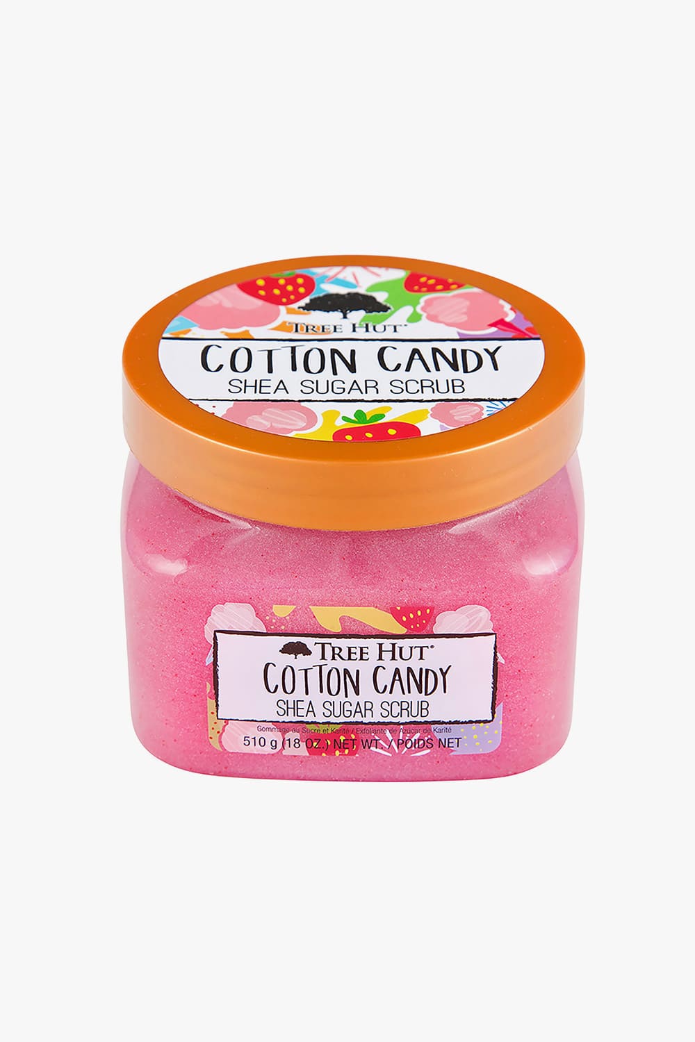 Shea Sugar Scrub Cotton Candy 510g