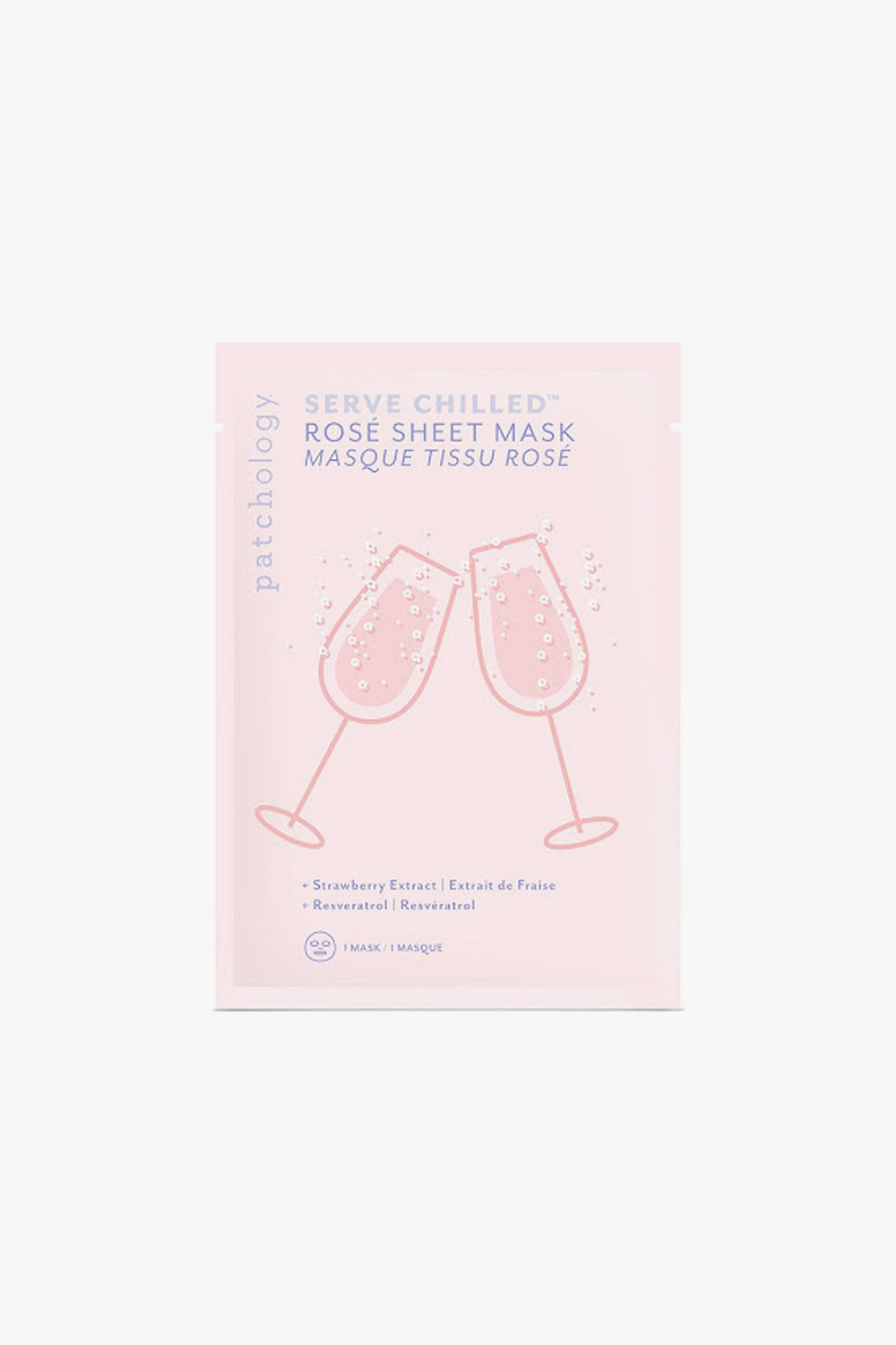 Serve Chilled Rose Sheet Mask Single