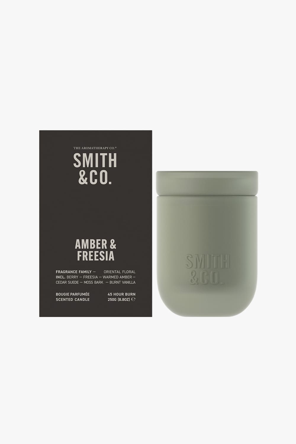 Candle 250G Amber & Freesia