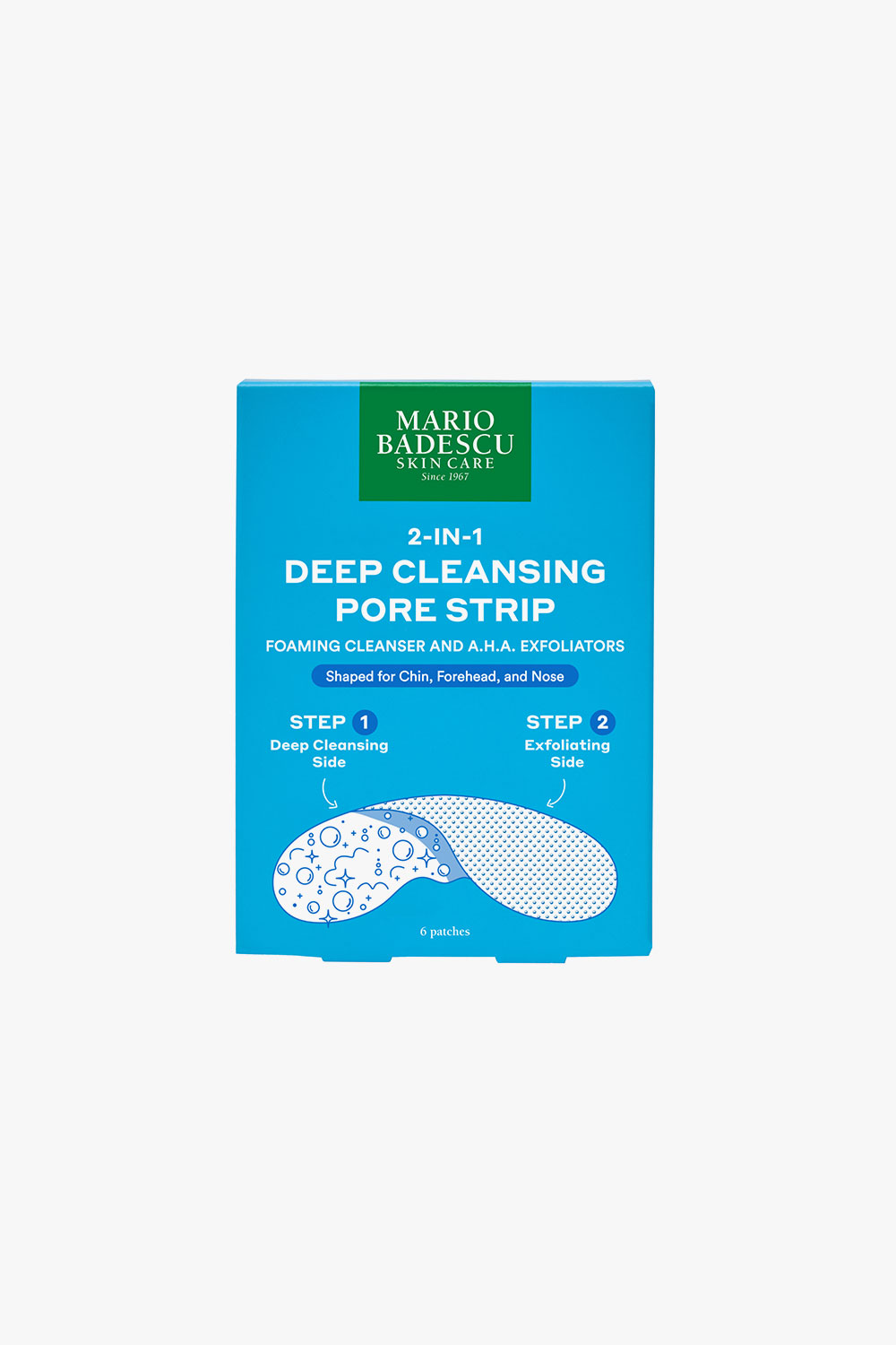 2-In-1 Cleansing Pore Strip 6Pcs
