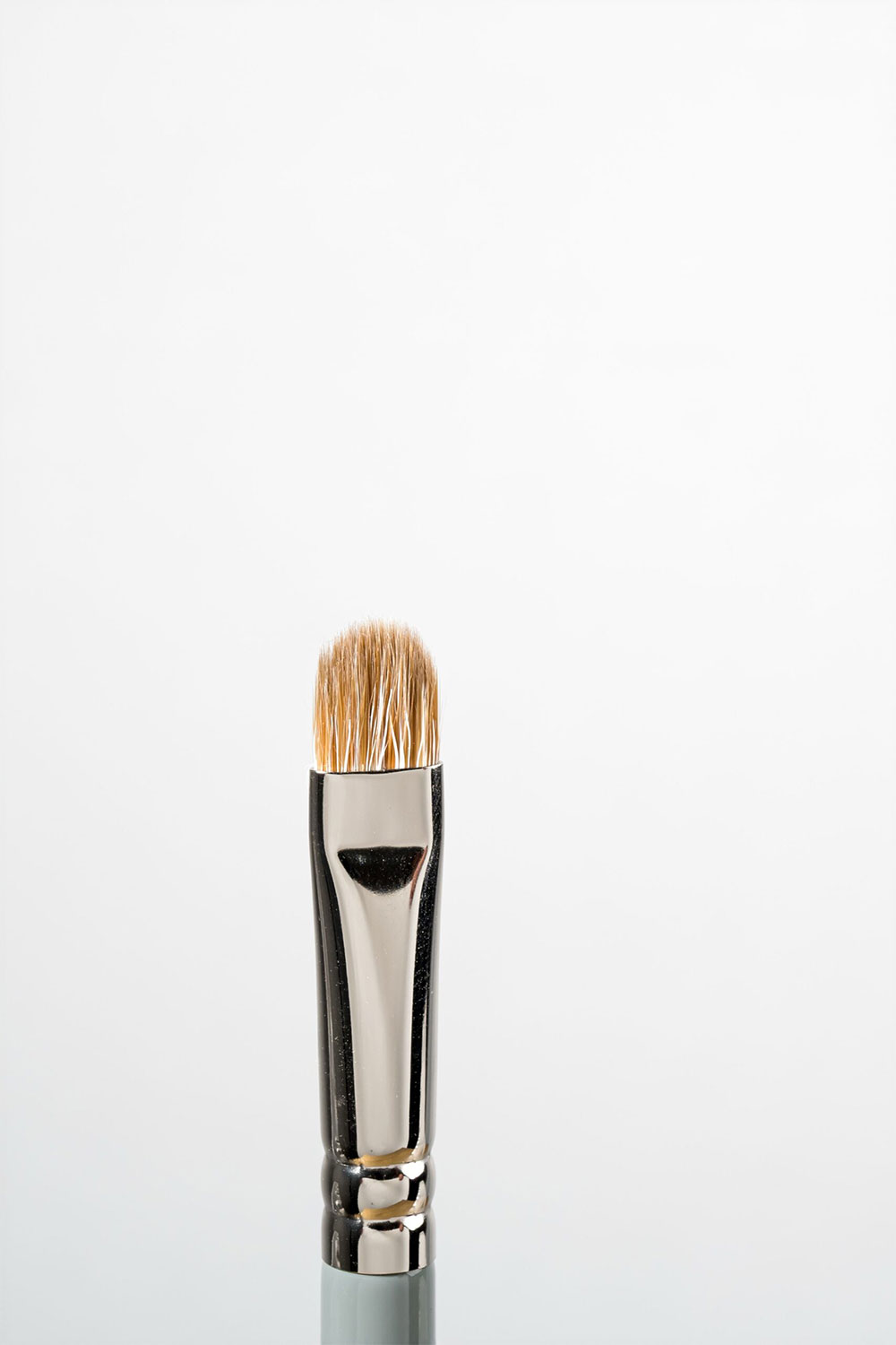 Flat Brush Eyes Synthetic + Goat Hair M10 - Image 2