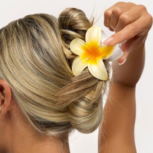 Tropical Flower Claw Clips 3 Pack