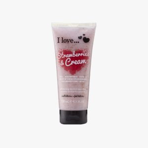 Strawberries & Cream Shower Scrub 200ml